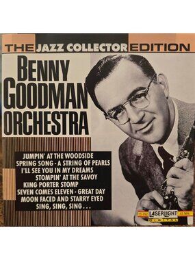 The Jazz Collector Edition Benny Goodman Orchestra Laserlight Digital  37832cd
